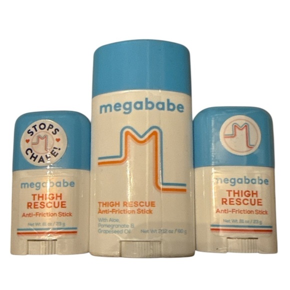 Megababe Beauty Thigh rescue anti chafing stick New and Sealed - Picture 1 of 12
